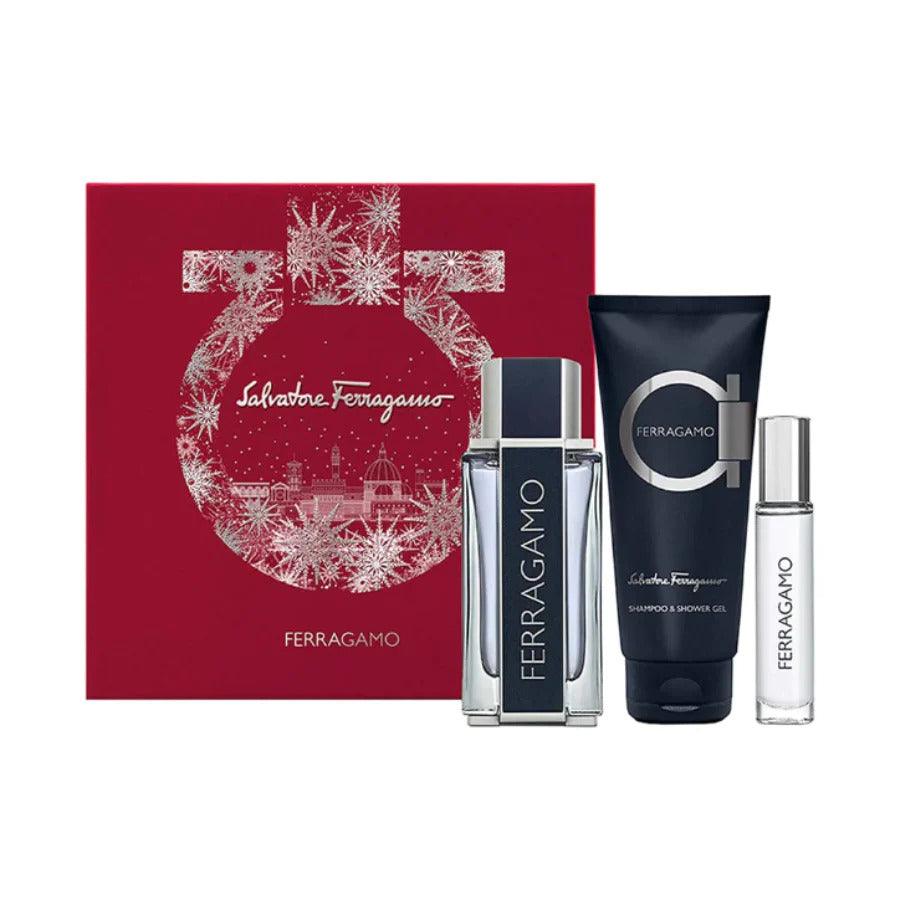 Ferragamo EDT Gift Set for Men 3PC Wafa International