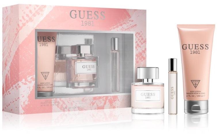 Guess 1981 EDT Gift Set for Women (3PC) - Wafa International