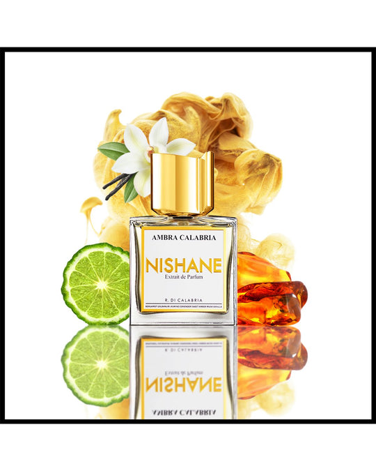 Nishane Ambra Calabria Extrait de Parfum 50mL — original brand campaign photo
