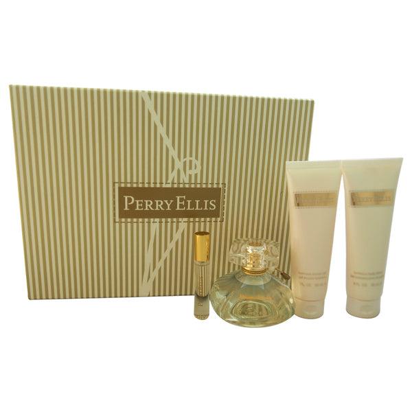 Perry Ellis EDP Gift Set for Women (4PC) - Wafa International