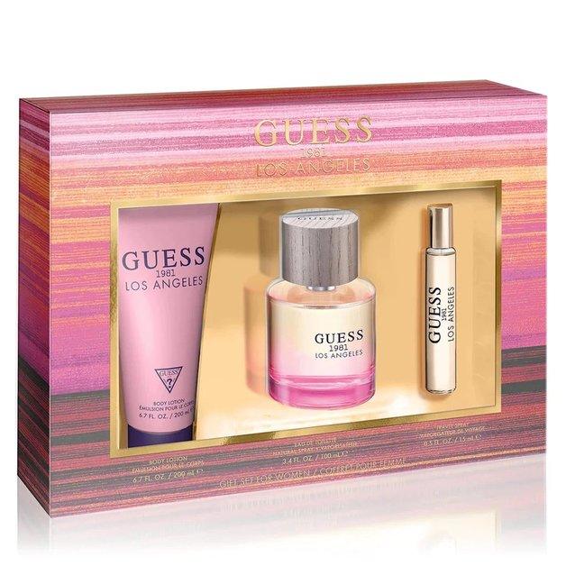 Guess 1981 Los Angeles EDT Gift Set for Women (3PC) - Wafa Duty Free