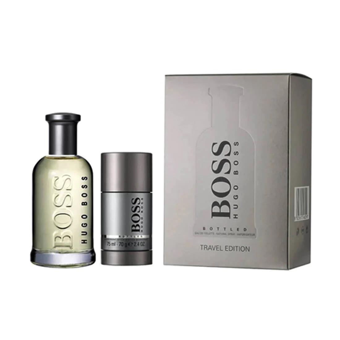 Boss Bottled #6 EDT for Men Gift Set (2PC) - Wafa International