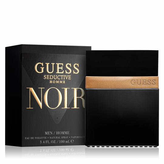 Guess Seductive Homme Noir EDT - Wafa International