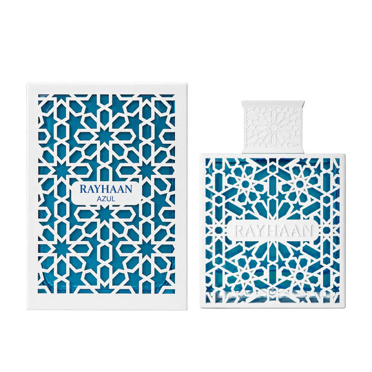 Rayhaan Azul EDP for Men bottle and box