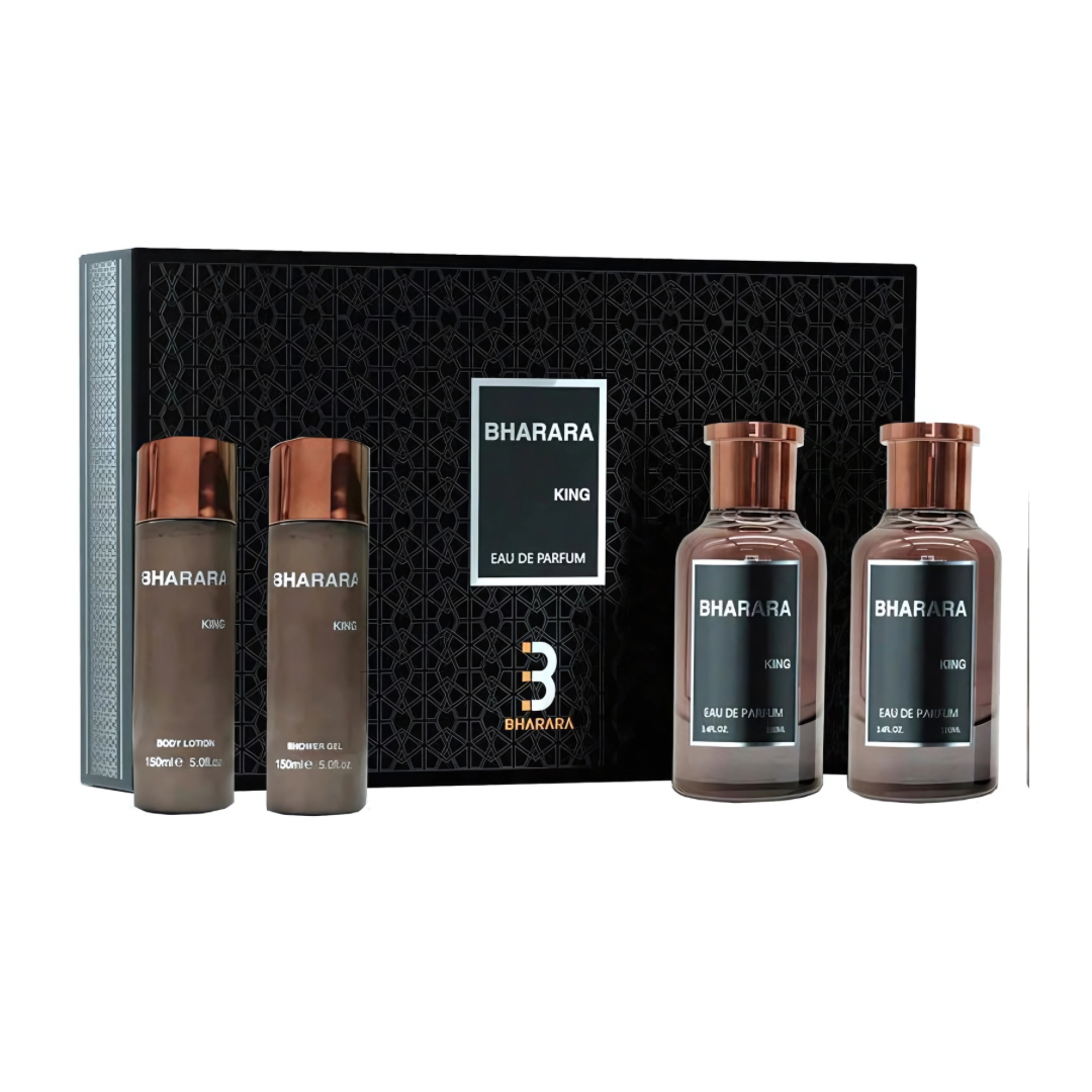 Bharara King EDP Gift Set (4PC) - Wafa International