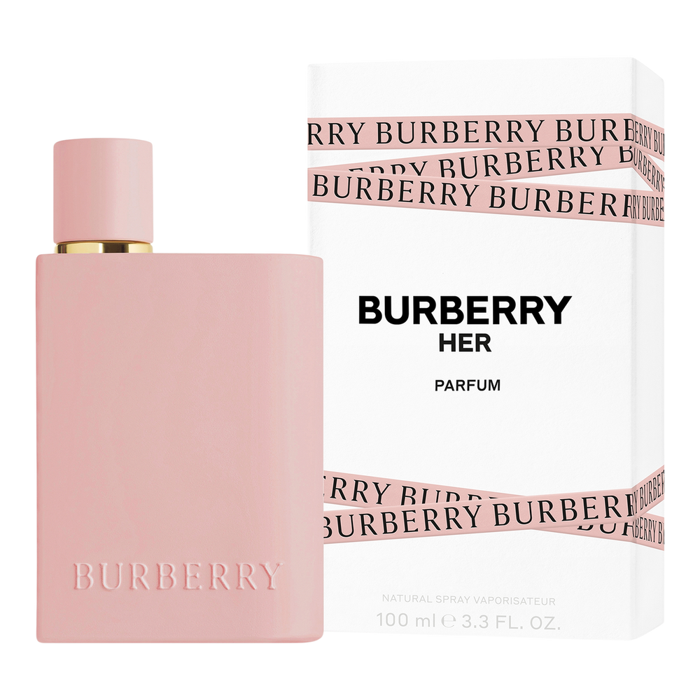 Burberry Her Parfum product presentation
