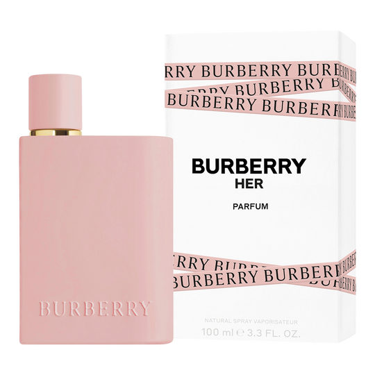 Burberry Her Parfum product presentation