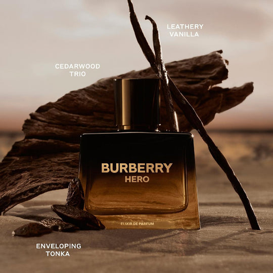 Burberry Hero Elixir fragrance detail