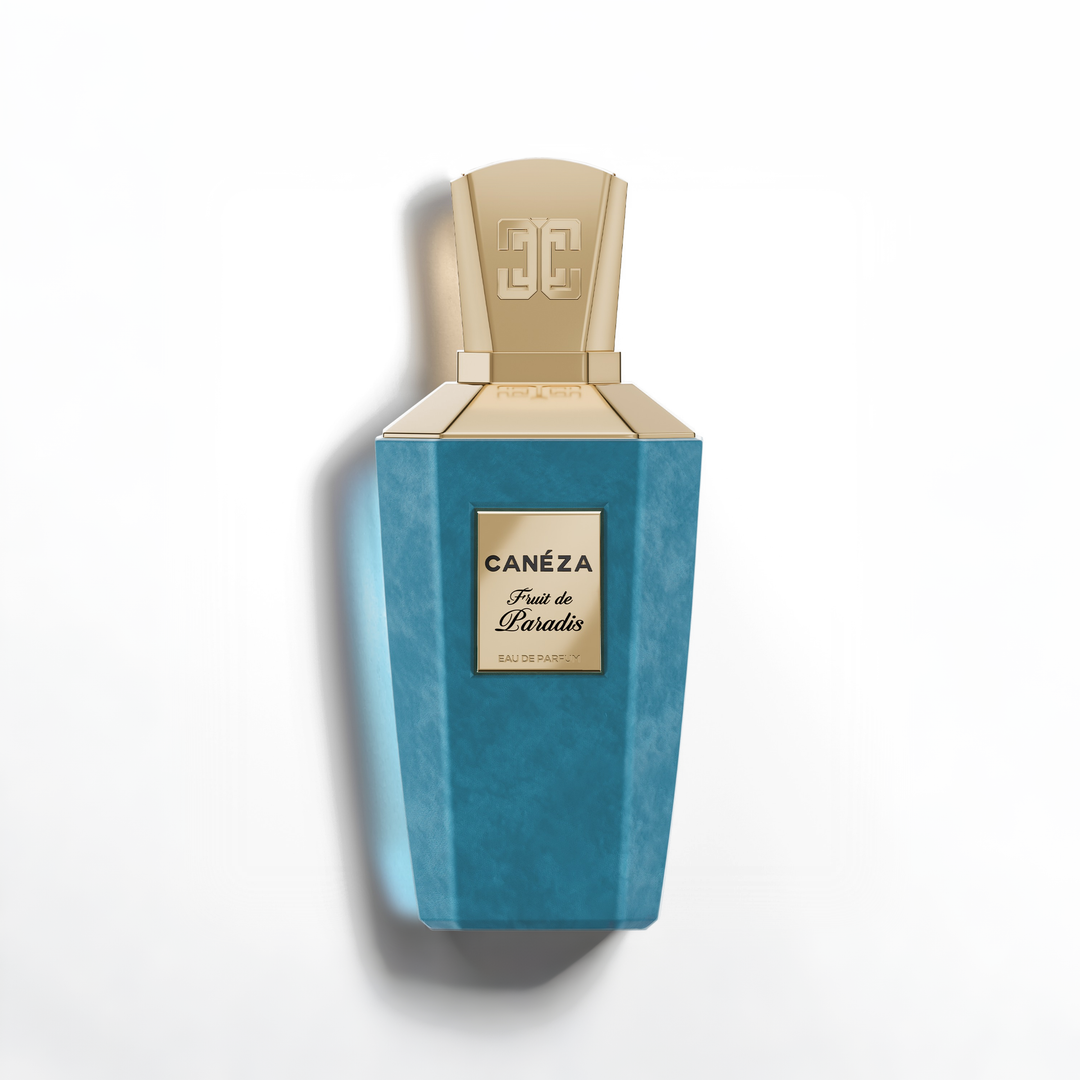 Fruit de Paradis EDP bottle on white background
