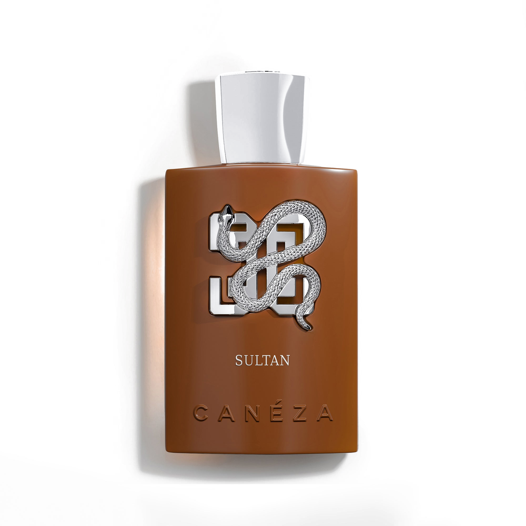 Sultan EDP bottle on white background