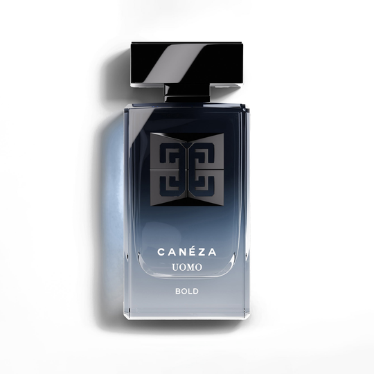 Uomo Bold EDP for Men bottle on white background
