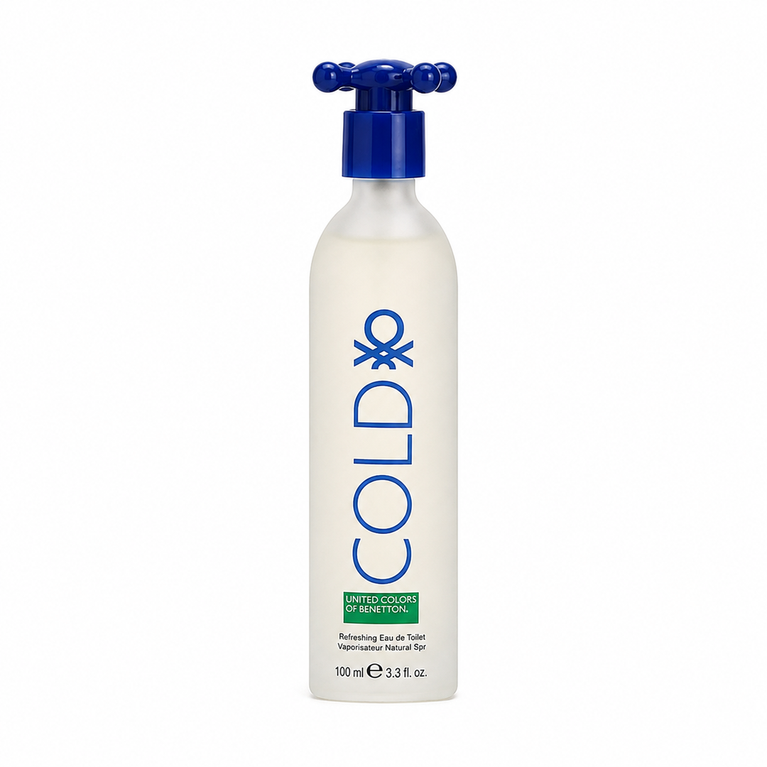 Benetton Cold EDT for Men bottle