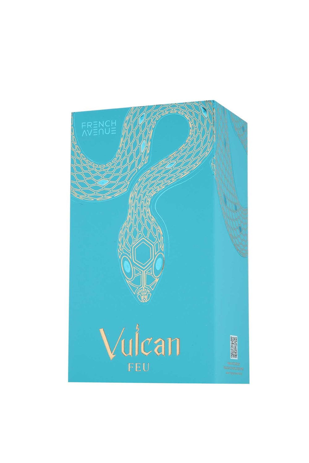French Avenue Vulcan Feu Eau de Parfum presentation packaging