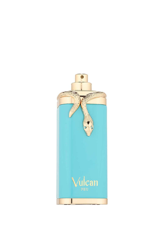 French Avenue Vulcan Feu Eau de Parfum bottle detail