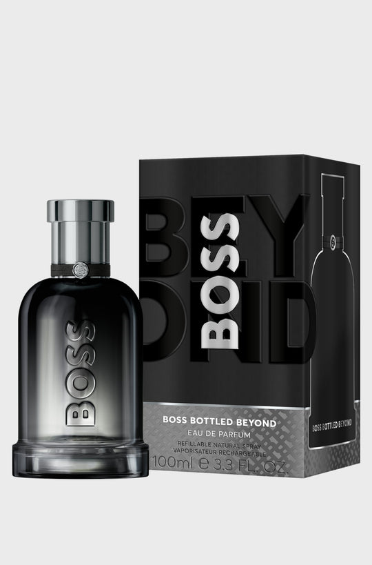 BOSS Bottled Beyond 100mL bottle and box