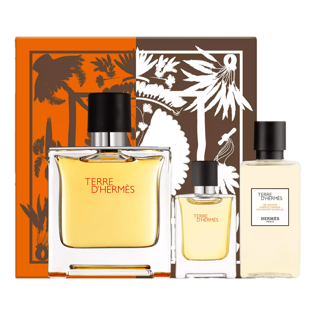 Terre d´Hermès Parfum Gift Set (3PC) – Wafa International Terre d´Hermès Parfum Gift Set (3PC) – Wafa International