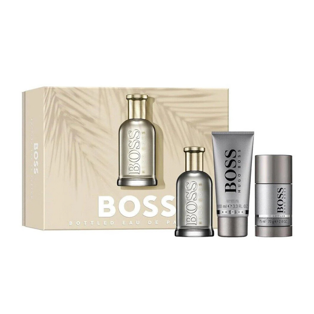 Coffret cadeau de parfums en bouteille Hugo Boss (3 pièces) – Wafa