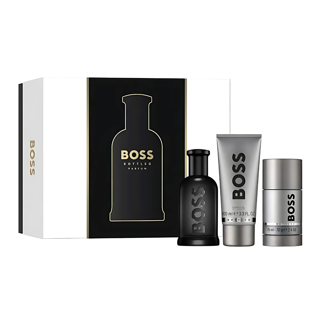 Hugo Boss Bottled Parfum Gift Set (3PC) - Wafa International
