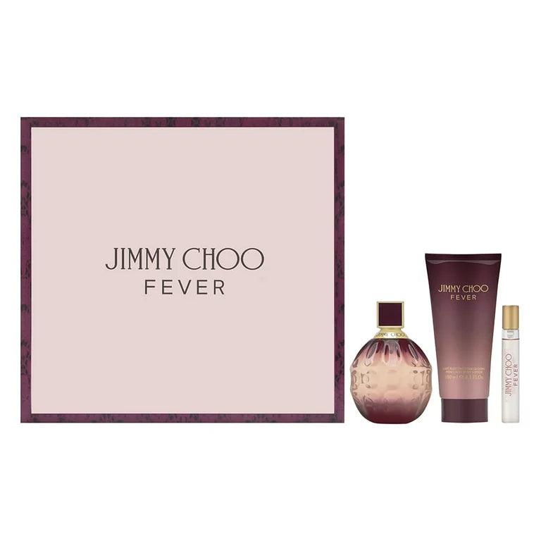 Jimmy Choo Fever EDP Gift Set for Women (3PC) - Wafa International