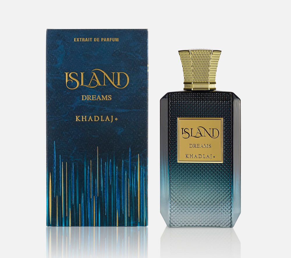 Khadlaj Island Dreams 100mL bottle and presentation box