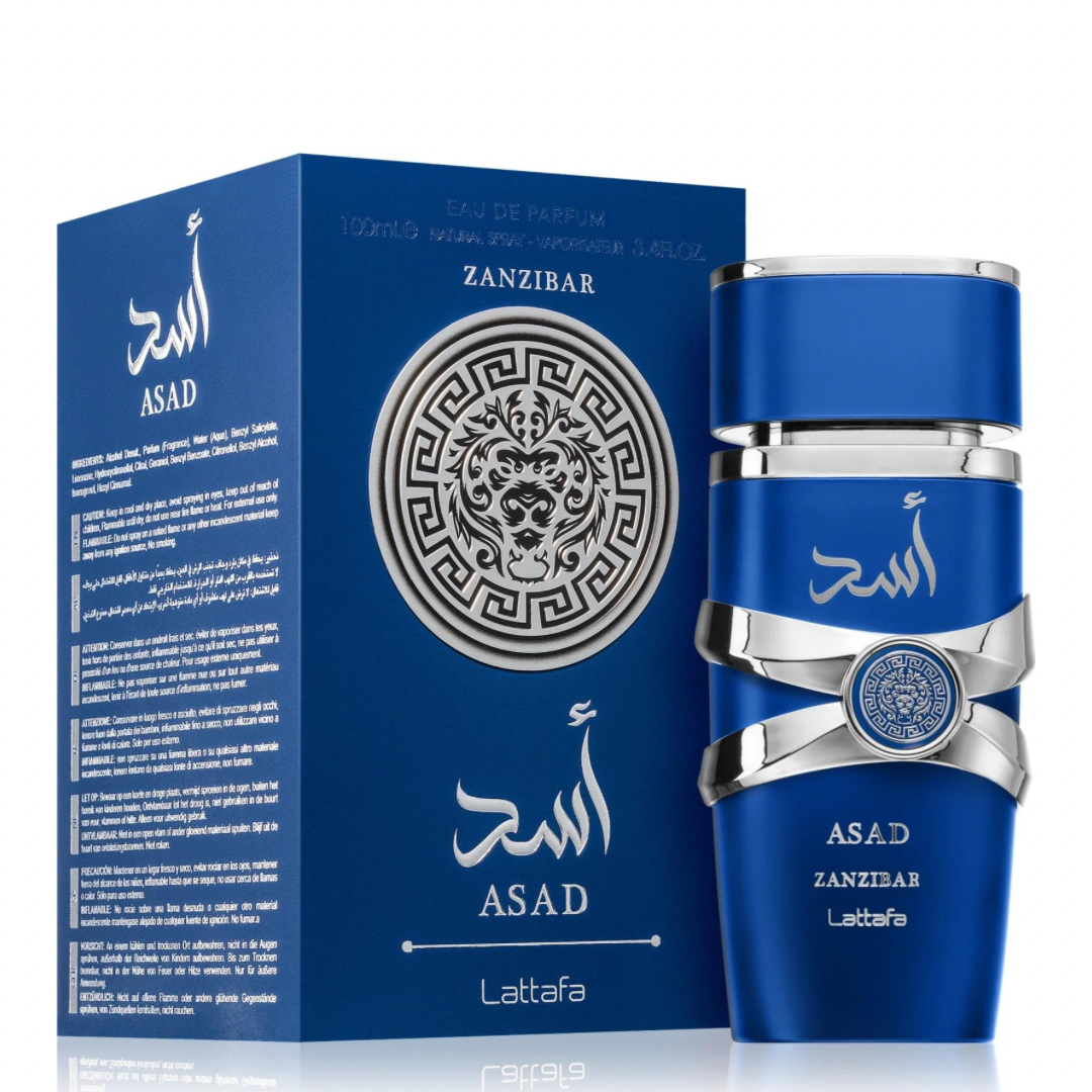 Asad Zanzibar Eau de Parfum for Men - Wafa International