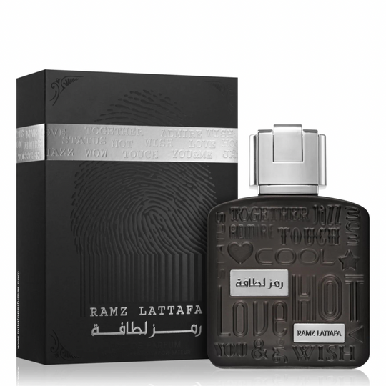 Ramz Lattafa Silver Eau De Parfum (Unisex) - Wafa International