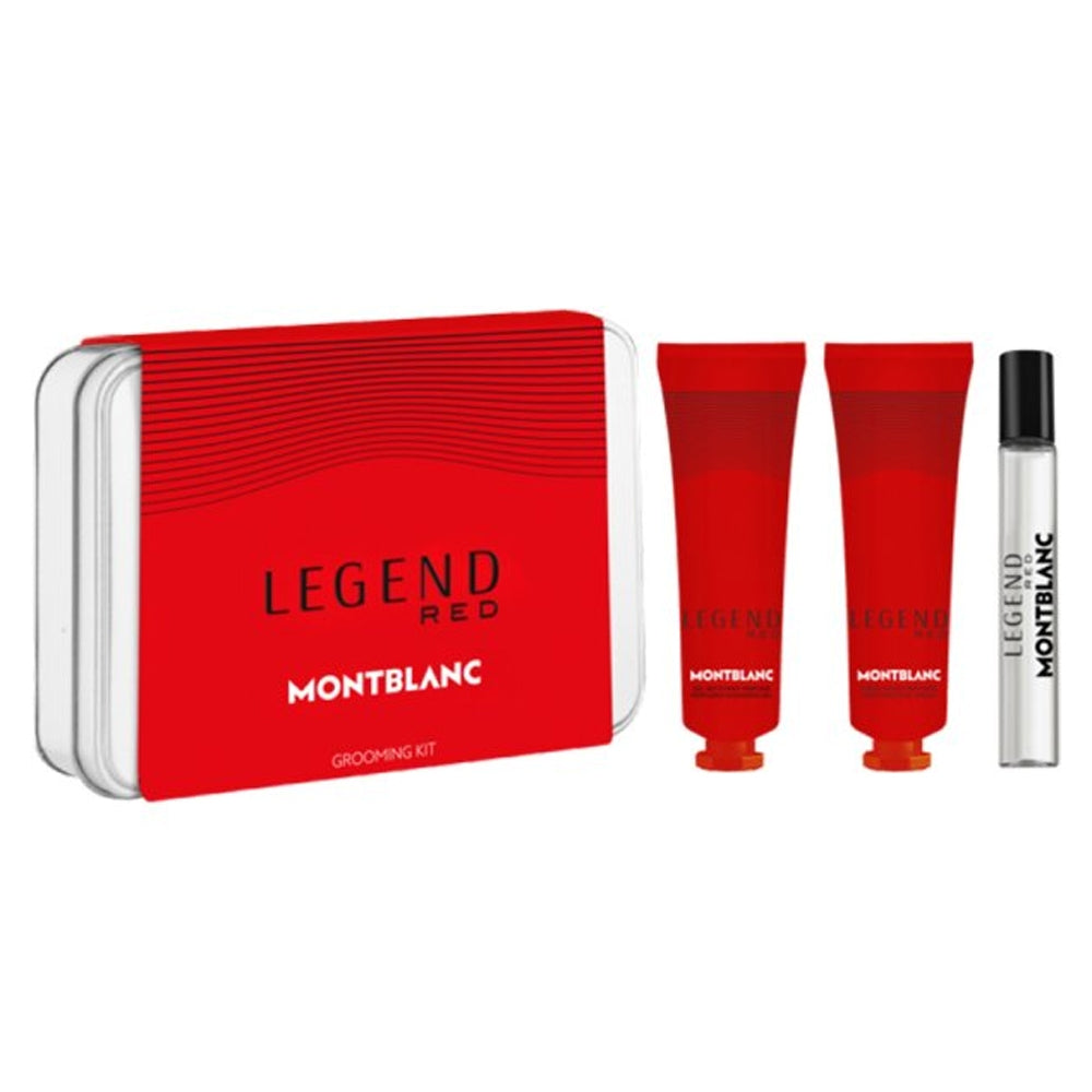 Montblanc Legend Red EDP Travel Kit (3PC) - Wafa International