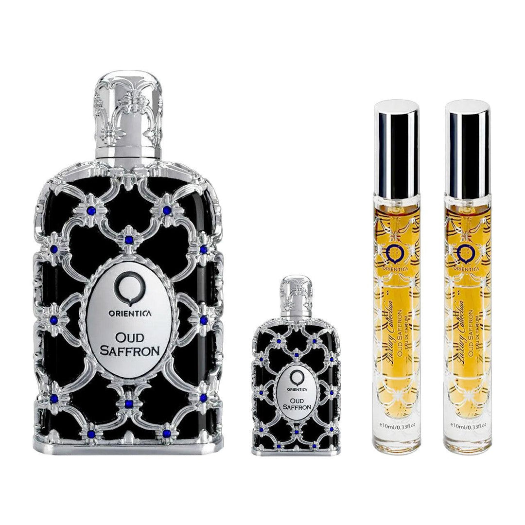 Orientica Oud Saffron EDP Gift Set (4PC) - Wafa International