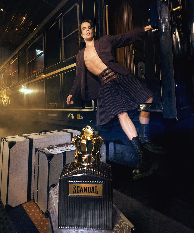 Jean Paul Gaultier Scandal Pour Homme Intense campaign