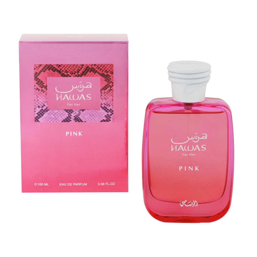 Hawas Pink EDP for Women - Wafa International