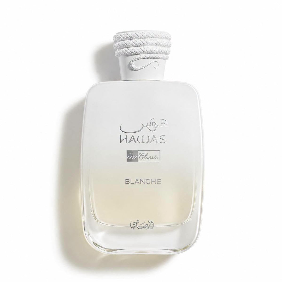 Rasasi Hawas Blanche Eau de Parfum 100mL bottle