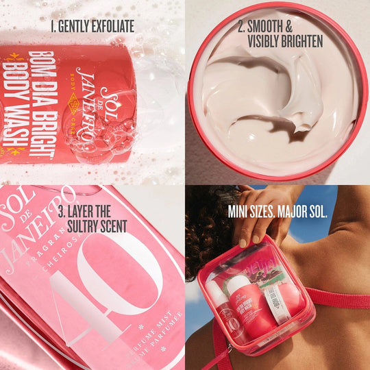 Sol de Janeiro bom dia bright jet set official brand routine