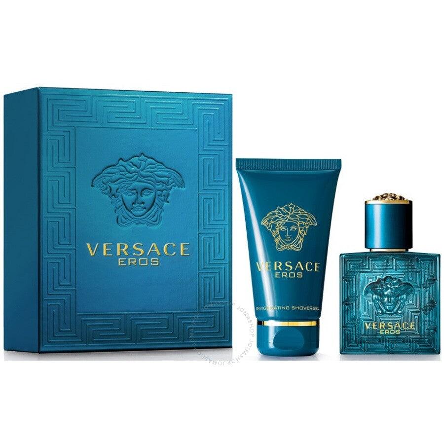 Versace Eros EDT Gift Set for Men (2PC) - Wafa International