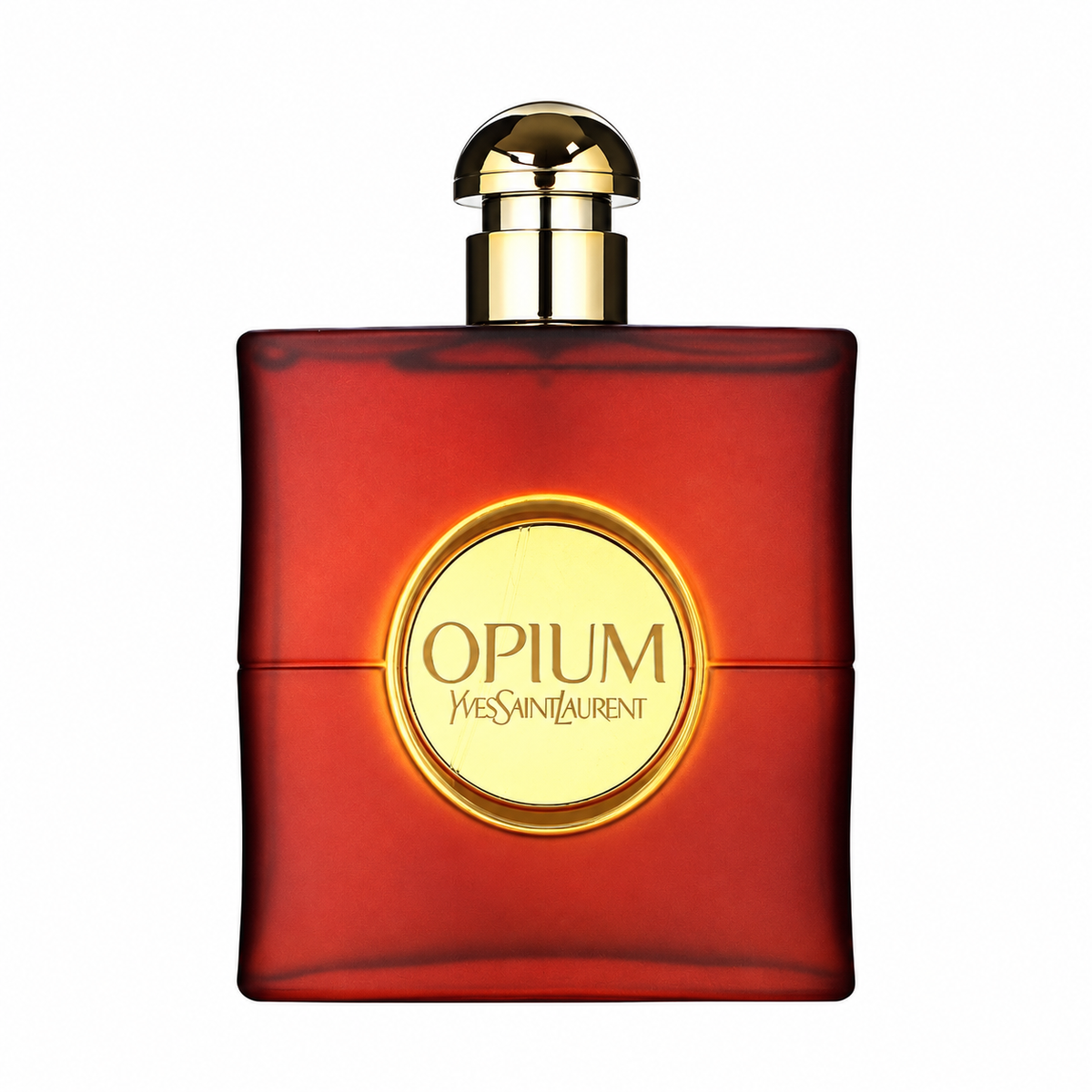 YSL Opium EDT for Women — bottle only on white