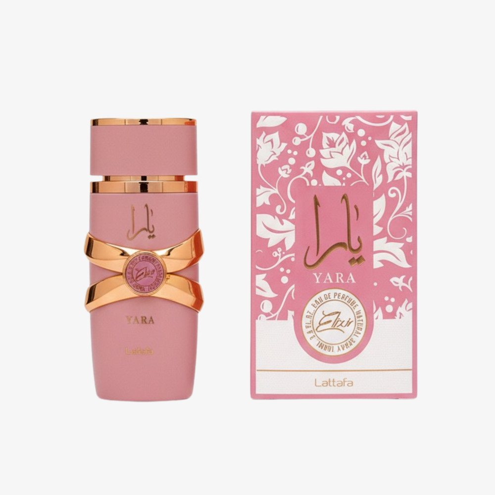 Yara Elixir EDP for Women bottle and box