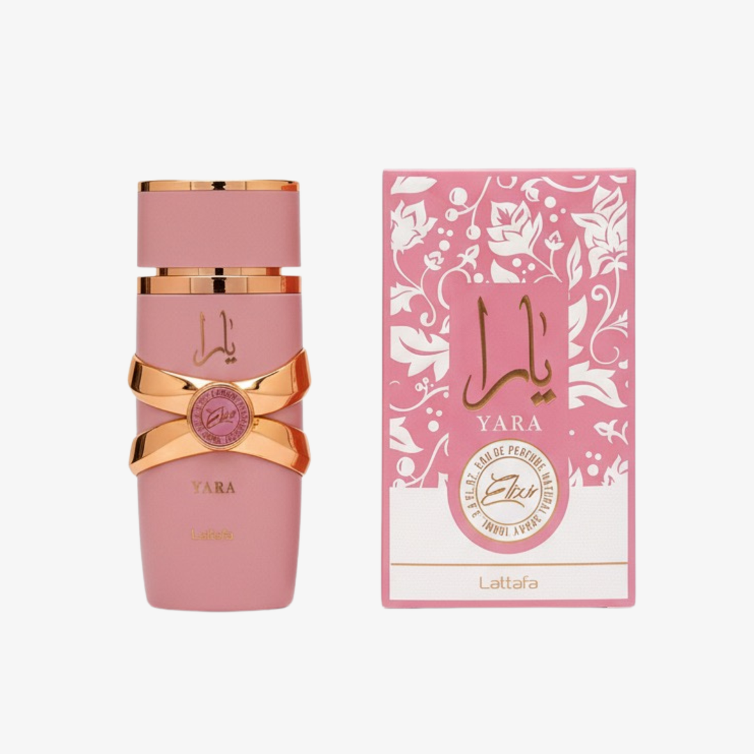 Yara Elixir EDP for Women bottle and box