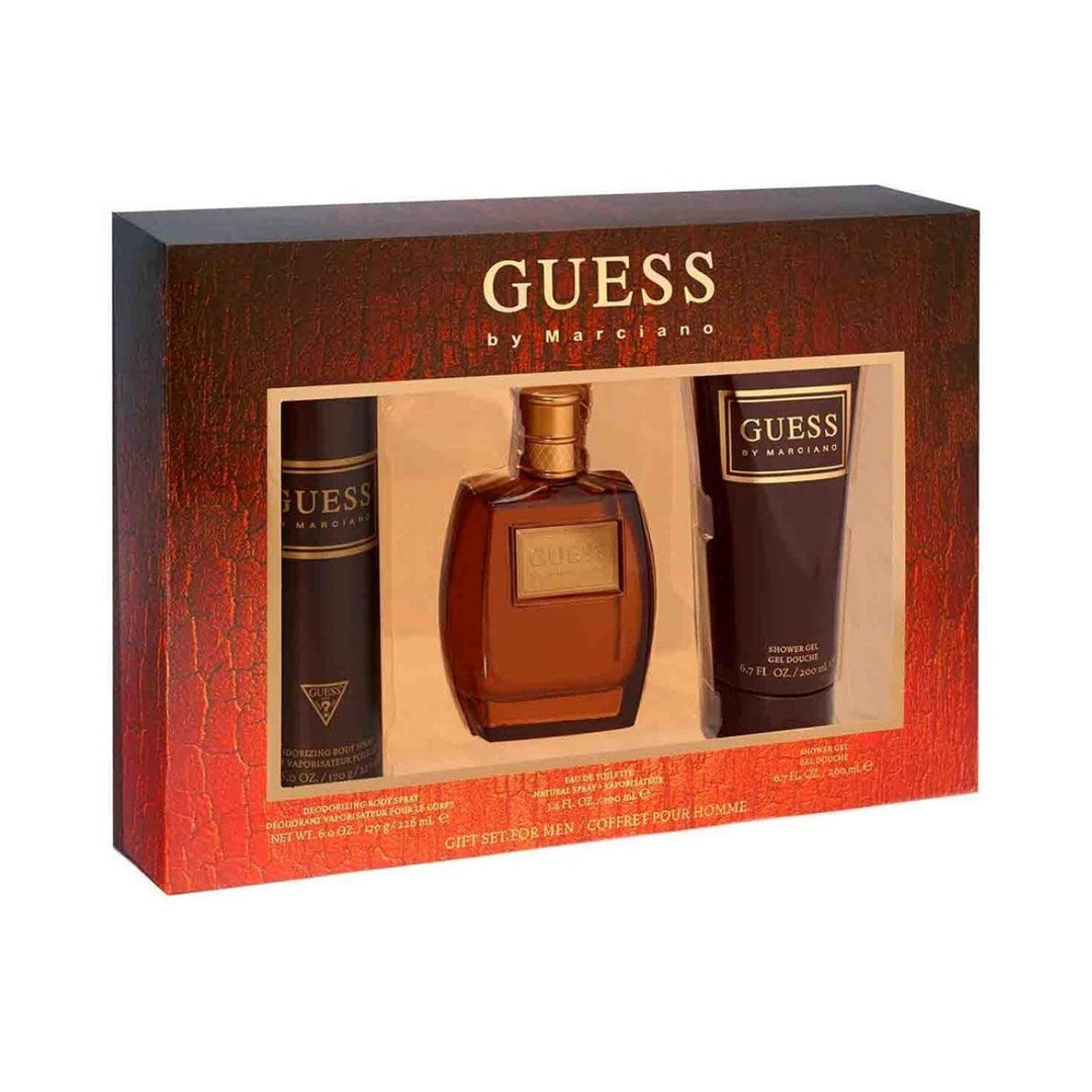 Guess by Marciano EDT Gift Set for Men (3PC) - Wafa International